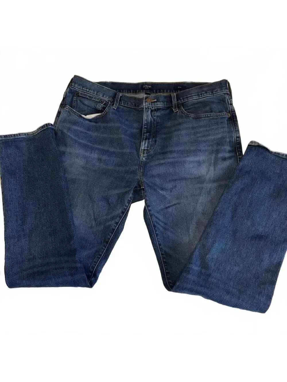 J.Crew Men’s 38 x 32 Flex Slim Dark Wash Jeans Men's W38 Work Or Casual Comfort